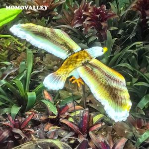 Momovalley Ornement d'oiseau de <span class=keywords><strong>Noël</strong></span> Décoration lumineuse Tawny Hawk Eagle avec coque en ABS Évalué IP65 pour l'éclairage décoratif extérieur - Product Image 2