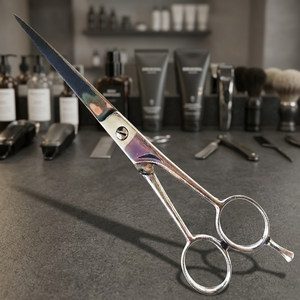 ASAP Professional <b>6</b>-<b>Inch</b> Budget Friendly Right-Handed Long Handle Stainless Steel Hair Cutting Scissors Barber Beauty Shears - Product Image 3