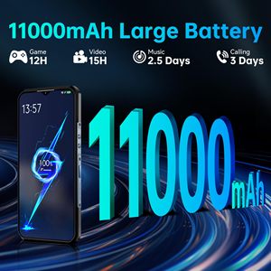 สมาร์ทโฟน WP35 5G รุ่นใหม่แกะกล่อง ของแท้ ทนทาน ขนาด 6.6 นิ้ว ระบบปฏิบัติการ Android 14 แบตเตอรี่ 11000mAh หน่วยความจำ 24GB+256GB รุ่น 64 NFC - Product Image 5