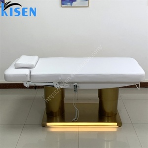 Lit de massage multifonctionnel électrique KISEN au design moderne, lit esthétique, lit facial, mobilier avec 4 moteurs pour hôtel et salon de beauté - Product Image 1