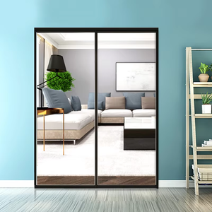 Fuson המחיר הטוב ביותר בניינים ציבוריים עמיד רוח אמבטיה מקלחת דלתות פנים - Product Image 1