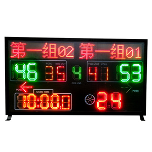 Marcador Electrónico de Baloncesto de Excelente Calidad de China, Pantalla LED de 1.1m con Reloj de 24 Segundos para Juegos Deportivos en Interiores - Product Image 5
