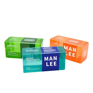 Recyclable PVC Clear Foldable Gift Box Transparent Plastic Packaging Custom Logo Large Custom Factory