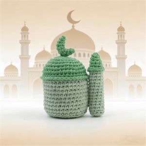 Juguetes Islámicos para Niños Musulmanes, Regalos de Ramadán, Muñeca de Ganchillo Amigurumi, Juguetes de Mezquita - Product Image 2
