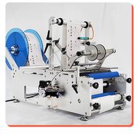 Machine d'étiquetage de bouteilles rondes semi-automatique de haute qualité ANDUUK, étiqueteuse personnalisée pour l'emballage des bouteilles