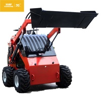 Chargeuse compacte sur roues YGZG haute performance avec moteur EPA Euro 5 pour travaux de construction, mini-chargeuse compacte
