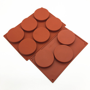 Molde <span class=keywords><strong>de</strong></span> silicona para hornear, HY disco redondo <span class=keywords><strong>de</strong></span> 4 pulgadas, para pastel <span class=keywords><strong>de</strong></span> Chocolate, cuñas, tartas, muffins, San, fabricación <span class=keywords><strong>de</strong></span> <span class=keywords><strong>moldes</strong></span> - Product Image 5