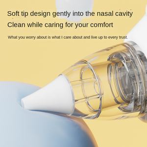 इलेक्ट्रिक नाक सक्शन बच्चे के स्निफिंग कलाकृतियों को साफ नाक के मल अंतराल नवजात बच्चों के घरेलू विरोधी बैकफ्लो पीपी - Product Image 3
