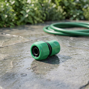 Connecteur d'irrigation rapide pour tuyau de jardin en plastique ABS vert durable et écologique de 3/4 pouces, avec une longue durée de vie - Product Image 2