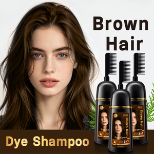Crema Colorante Semipermanente per <span class=keywords><strong>Capelli</strong></span> Marrone Scuro Facile da Usare a Casa, con Estratti Vegetali Naturali, Lunga Durata, Colore Caffè, per Tutti i Tipi di <span class=keywords><strong>Capelli</strong></span> - Product Image 2