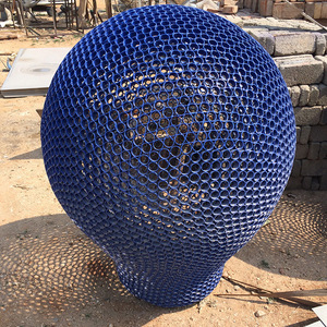 Escultura Abstracta de Acero Inoxidable para Exteriores, con Forma Irregular, para Montar en el Suelo, Marca Jiahua - Product Image 2