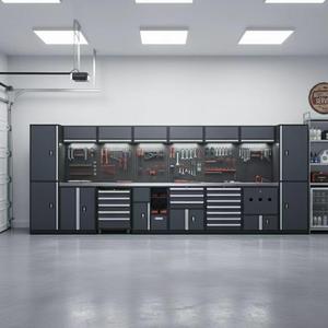 Gabinete de Herramientas de Acero Resistente con 7 Cajones y Almacenamiento de Herramientas con Carro para Equipos de Gestión de Construcción (OEM Disponible) - Product Image 1