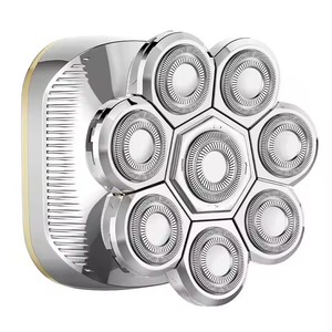 5 in 1 Bald Head Hair <b>Trimmer</b> Shaver Kit <b>Beard</b> Razor 8D <b>Cordless</b> Portable Electric Shaver Hair Removal Grooming Kit - Product Image 3