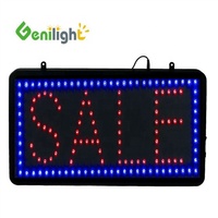 Enseigne Néon d'Intérieur 22x13 pouces DC12V ABS Safe Voltage Retail Store avec Fonction SDK Enseigne de Fenêtre Publicitaire