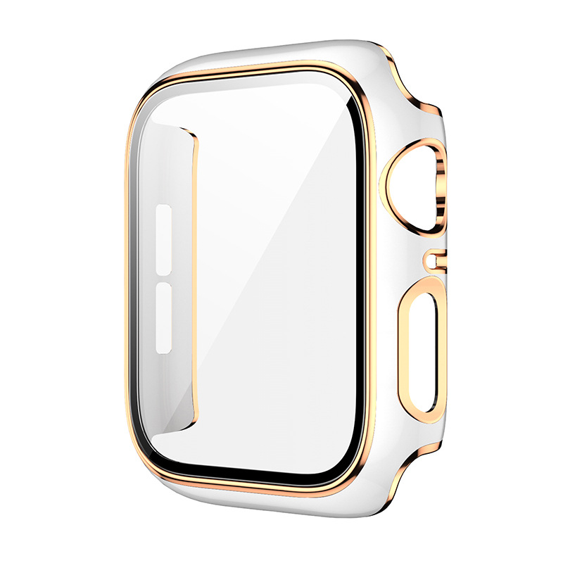 White with Rose Gold