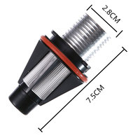 Ampoules LED pour feux de position Angel Eyes sans erreur pour BMW E39 E53 E60 E61 E63 E64 E65 E66 E87 525i 530i Xi 545i M5