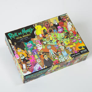 Jeu de cartes pour enfants avec impression personnalisée, thème Drapeau, Légendes de la Ligue, LOL TCG, Dauphin, Animal, Matching, Défi, avec boîte à couvercle et base - Product Image 3