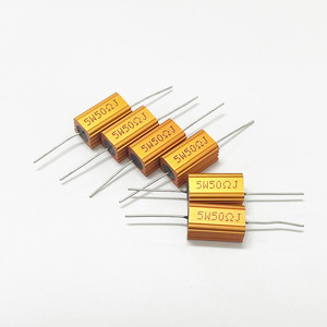 Collection de RX24-5W de résistance en aluminium doré 3K 3.3K 3.9K 4.7K 5K 5.1K <span class=keywords><strong>8K</strong></span> 8.2K 10K - Product Image 2