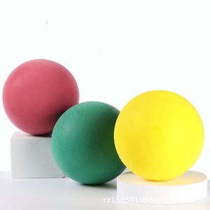 Woxin mật độ cao Trọng lượng nhẹ 20cm đầy màu sắc im lặng trang trí PU bọt an toàn bóng cho trẻ em <span class=keywords><strong>Trampoline</strong></span> - Product Image 5