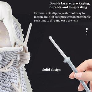 Yrunfeety Lacets ronds 5MM 100-140CM Lacets de remplacement pour baskets <span class=keywords><strong>Yeezy</strong></span> 20 couleurs disponibles - Product Image 4