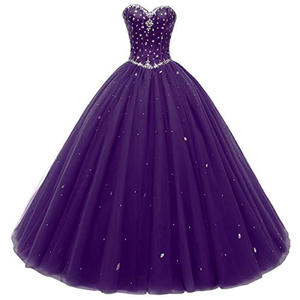 Robes de soirée pour filles, style princesse, sans bretelles, pour Quinceañera, robes de soirée pour femmes - Product Image 4