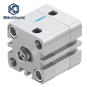 Cilindro Neumático Compacto ADN-32-5-I-P-A, Estándar ISO 21287, Actuador de Aire de Doble Acción para Sistemas de Automatización - Product Image 1