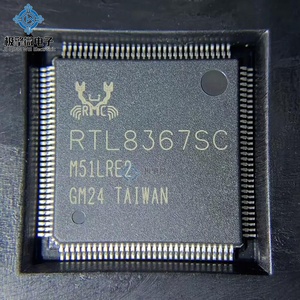 Puce de commutation Gigabit JQW RTL8367S-CG (LQFP-128) pour contrôle de pilote réseau Ethernet – Pièces d'origine neuves – Prix réel - Product Image 1