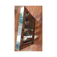 Volet d'échappement extérieur traditionnel personnalisable en acier inoxydable, cadre horizontal, persiennes réglables, anti-corrosion, pare-soleil