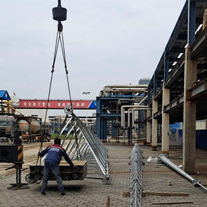 高品質富航FH-07鋼構造溶融亜鉛メッキ避雷塔通信基地局10m-60m - Product Image 5