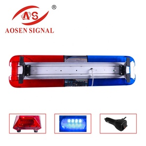 Barra de luces led estroboscópica de advertencia para coche, TBD-GA-2000H, rojo y azul, sirena de patrulla - Product Image 5