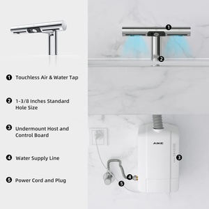 Nuevo Secador de Manos Automático Air Tap de Acero Inoxidable con Sensor y Filtro para Baño, Modelo Ak7120 Air Blade - Product Image 5