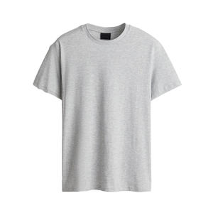 T-shirt en tricot à col rond coupe classique pour homme, coupe légèrement ajustée, tissu doux de qualité supérieure, écologique, respirant, streetwear décontracté - Product Image 3