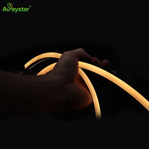 Tira de luz <span class=keywords><strong>LED</strong></span> negra Neon Side Bend 12*20 IP67 12/24V DC2700K/3000K/4000K/6500K 12W Extrusión de silicona <span class=keywords><strong>Strop</strong></span> de luz sin puntos - Product Image 1