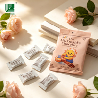 Chewing-gum Halal Mousse Lactée, Toffee Moelleux, Saveurs de Fruits Assorties, Emballé Individuellement, Boîte en Gros, Vente en Gros, OEM, Marque Privée