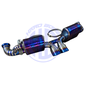 Système d'échappement Catback en titane haute Performance pour Porsche 911 991.1 GT3 3.8T 2010-2016 tuyaux d'échappement de silencieux à soupape - Product Image 4