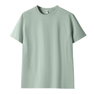 T-Shirt Sportiva da Uomo in Cotone Traspirante con Logo Personalizzato, Manica Corta - Product Image 6