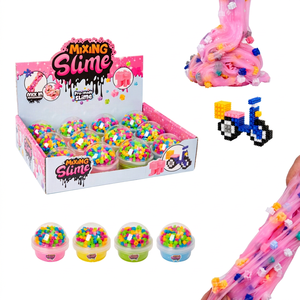 Bloques de Slime para Mezclar y Crear tu Propia Forma, Accesorios de Bloques de Slime de Cuatro Colores - Product Image 1