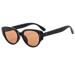 New Trend Cat Eye Sunglasses Retro Oval Frame Shades Glasses Fashion Retro Fashion Glasses for Women Men - Product Image 1
