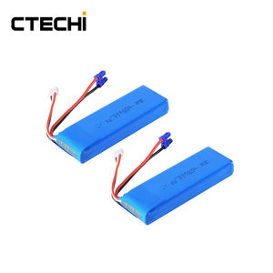 2S1P <span class=keywords><strong>903475</strong></span> 7534100 리튬 이온 리포 배터리 팩 7.4V 2700mAh 20C 드론 RC 모델 배터리 20Wh 소비자용 리튬 이온 전원 배터리 - Product Image 5