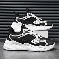 Chaussures de course pour hommes en maille à lacets, personnalisables avec logo, de haute qualité, fabriquées à Wenzhou, pour l'hiver/le printemps – Vente en gros