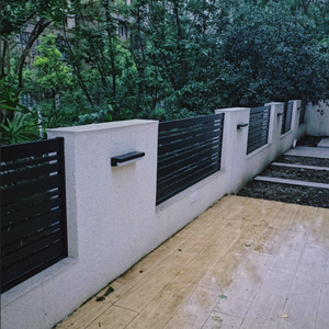 الأكثر مبيعًا لوحة سياج حديقة من الألومنيوم الأنيق ، معدن متين مخصص للمنزل ثلاثي الأبعاد ، نمذجة سياج ، تعريشة وبوابات - Product Image 6