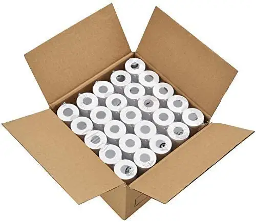 High Quality BPA Free Thermal Paper 2 1/4 x 50 Thermal Taxi Meter Paper Roll 57 x 40 Thermal Paper Roll