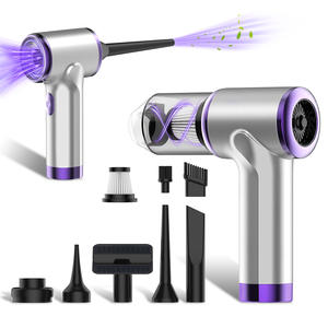 Aspiradora Digital para Auto OEM - Sin Escobillas, Alta Potencia, Eliminación de Polvo, Doble Función, Soplador de Polvo para Auto con LED - Product Image 1