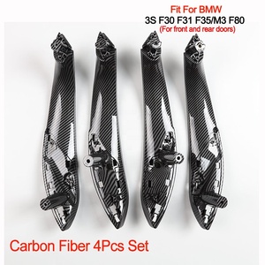ภายในรถประตูด้านในดึงฝาครอบ 4 ชิ้นชุด 51417279315 51417279316 51427281469 5142728147 สําหรับ BMW 3 Series F30 F35 - Product Image 3