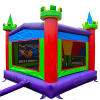 Château plein d'entrain rebondissant le château sautant extérieur gonflable de maison de rebond pour le videur gonflable d'enfants petit videur gonflable