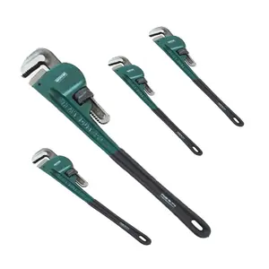 Nhà Máy Giá chuyên nghiệp Heavy Duty thép carbon Tây Ban Nha loại ống cờ lê kẹp MN CRV mềm grip xử lý ống cờ lê kìm