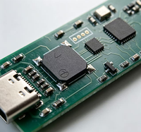 Module de lecteur de carte NFC 13,56 MHz, protocole ISO 14443A, distance de lecture de 0 à 3 m, sortie USB prise en charge avec interface Type-C