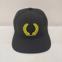 Casquette noire à visière plate, casquettes de baseball personnalisées professionnelles, mode, sports de plein air, casquettes de baseball, casquette de sport à 5 panneaux