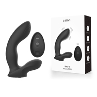 WINYI WY0785 RALF II Fernbedienungs-Prostata-Stimulator für Männer Multi-Tapping Vibrierender Analplug Silikon Wasserdichtes Sexspielzeug