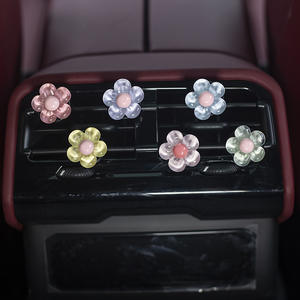 Venta caliente pequeña Margarita jalea Color <span class=keywords><strong>coche</strong></span> salida de aire Clip de Perfume decoración de flores frescas Clip de aromaterapia para <span class=keywords><strong>coche</strong></span> - Product Image 1